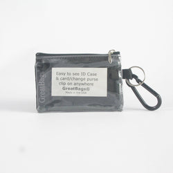 One zipper change purse with ID window T5ID