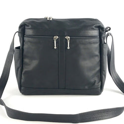 Leather Messenger Bag Cross-body Organizer Purse V106