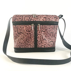 Bibi Small Crossbody Hobo Leather Organizer Purse v221L