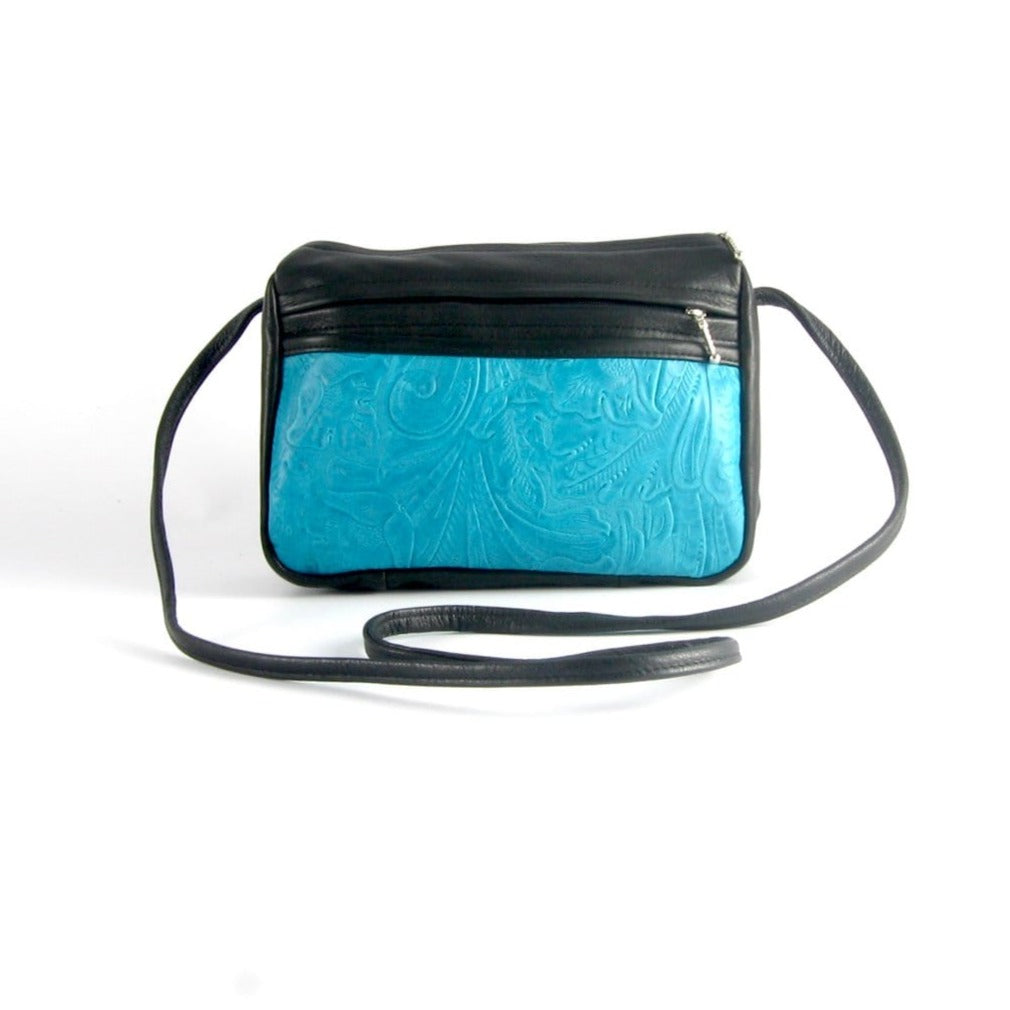 Leather CrossBody Satchel Purses in 2 sizes