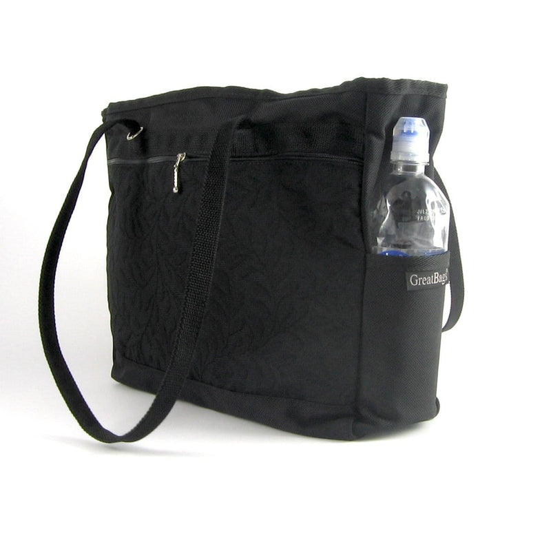 ZZ:	Boxy Laptop Tote w/ 2 open end pockets